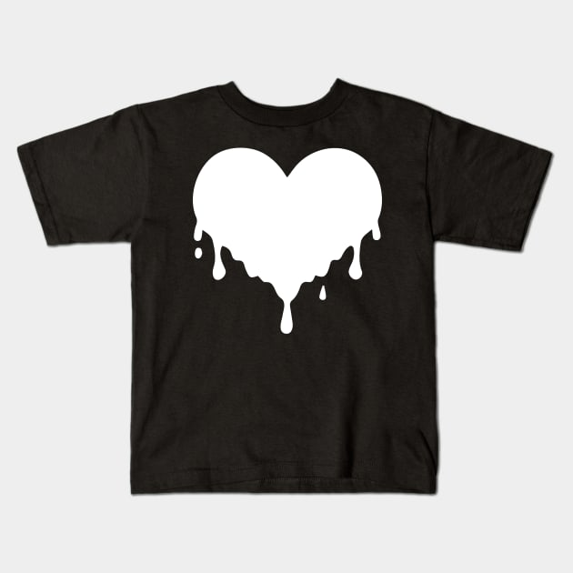 Melting Love Kids T-Shirt by Mariteas